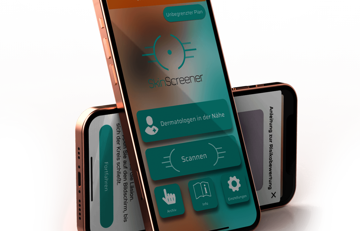 Künstliche Intelligenz für die Gesundheit: Hauptkrebsvorsorge / Bild: SkinScreener Digitaler Gesundheitscheck für die Haut: SkinScreener / Bild: SkinScreener