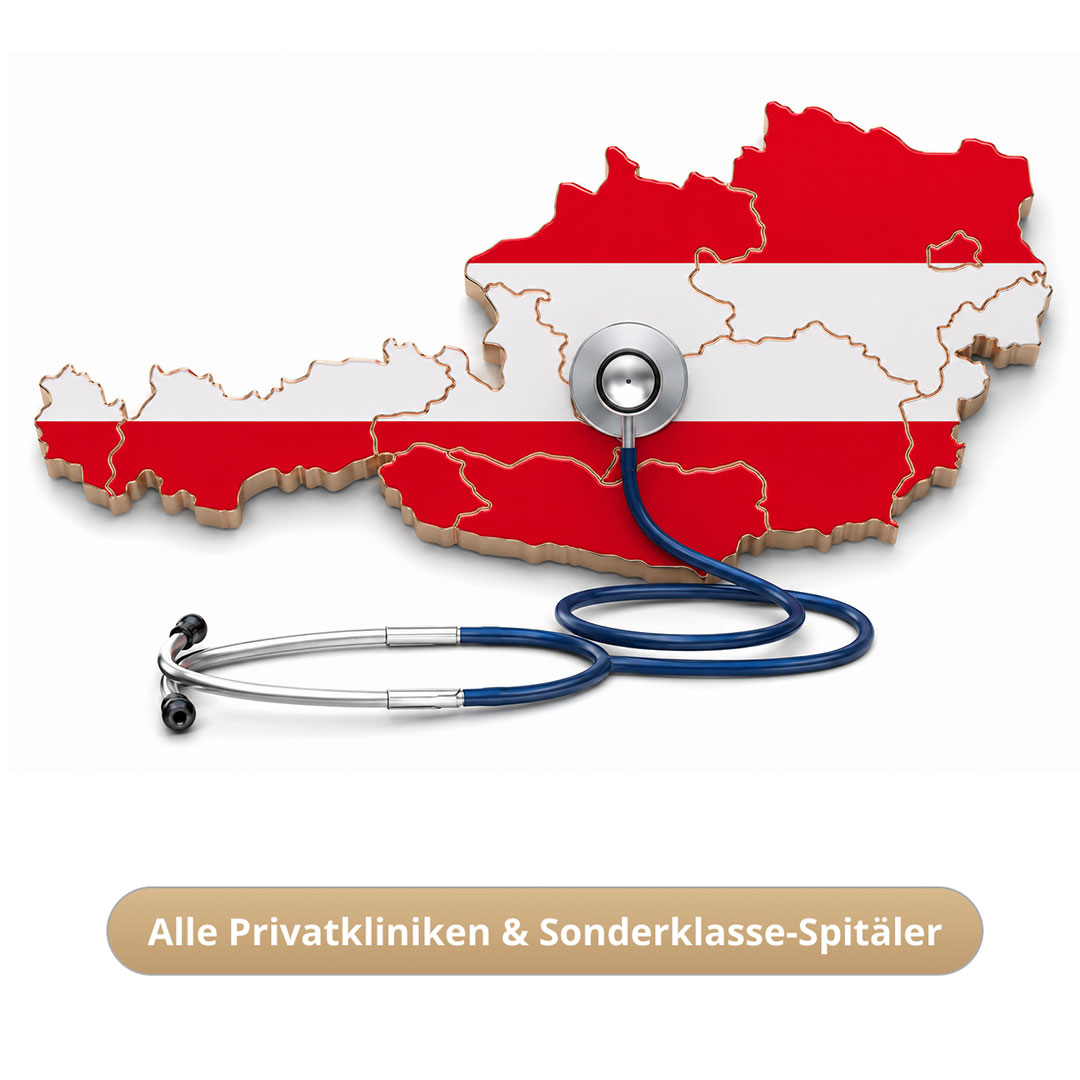 Privatkliniken und Krankenhäuser mit Sonderklasse in Österreich